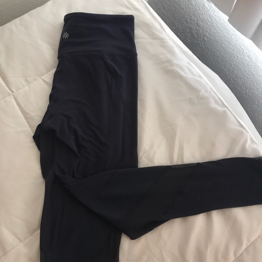 Full length navy Athelta leggings